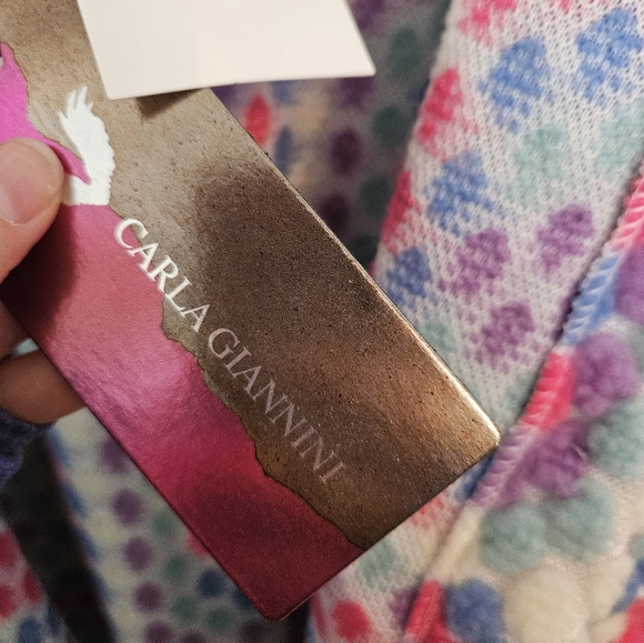 NWT Carla Giannini pom pom wool jacket - one size - Picture 7 of 14